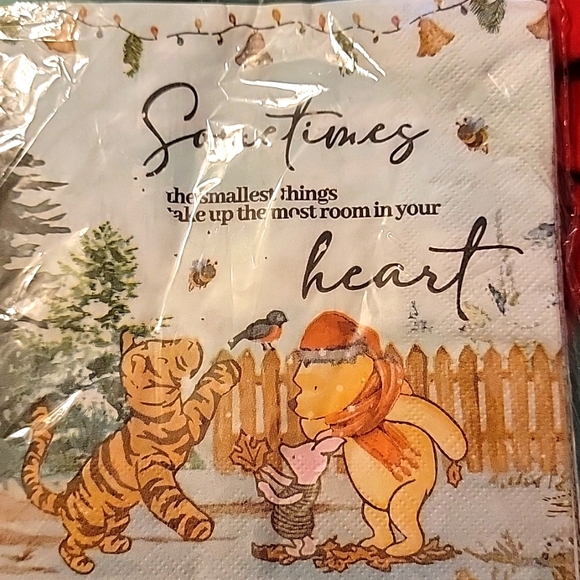 Nwt 72 pcs Winnie Bear Party Baby Shower Decorations Plates Napkins - Picture 6 of 6